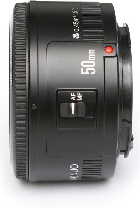 Actual product image Yongnuo 50mm f/1.8 Canon EF (Canon EF, full size, APS-C / DX)