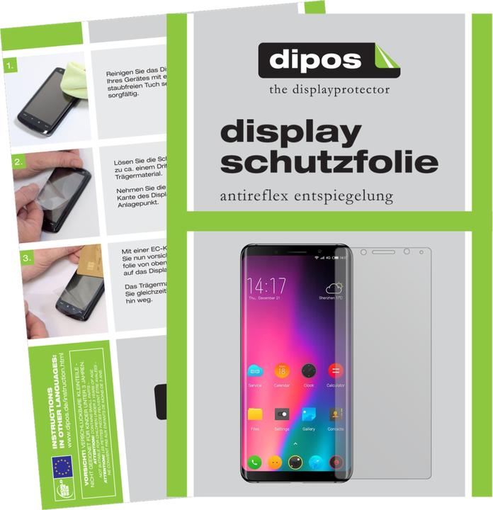Actual product image Dipos Screen Protector Anti-Glare (6 Piece, Elephone U Pro)