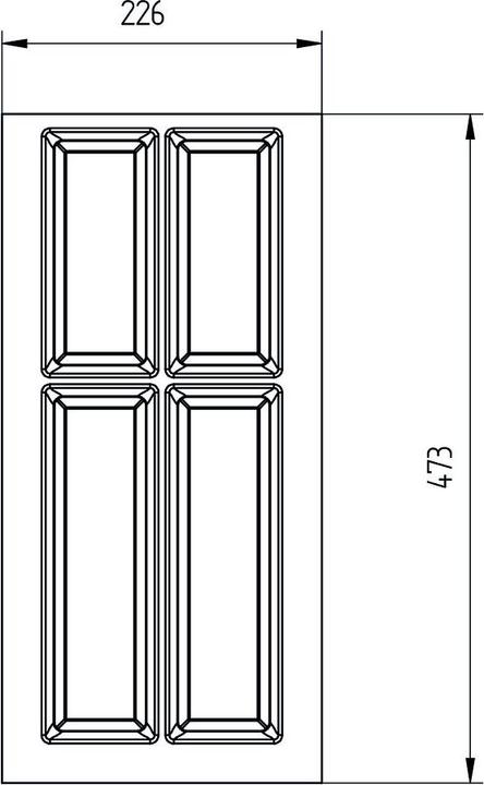 Produktbild Agoform Besteckeinsatz