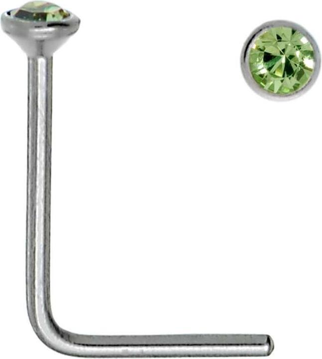Produktbild Bijouteria Nasenpiercing (Edelstahl, Kristall)