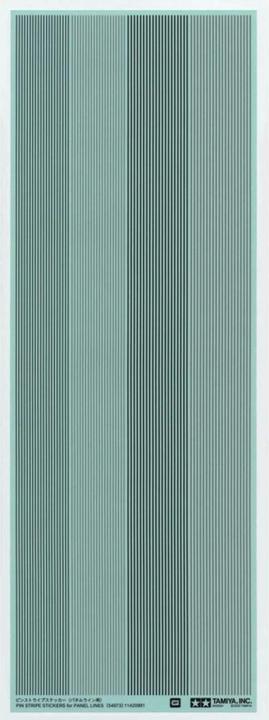 Image du produit Tamiya Panel Line Pin Stripe Stickers