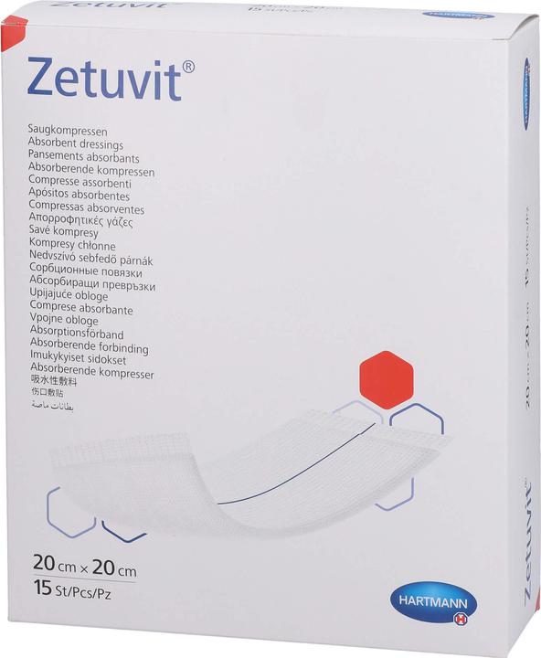 Produktbild Zetuvit Absorptionsverband 20x20cm steril