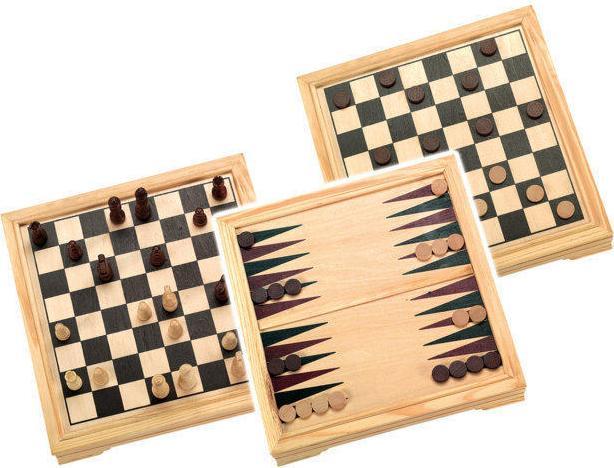 Actual product image Rs Toys Scacchiera 7 Giochi in 1 Scacchi/Dama