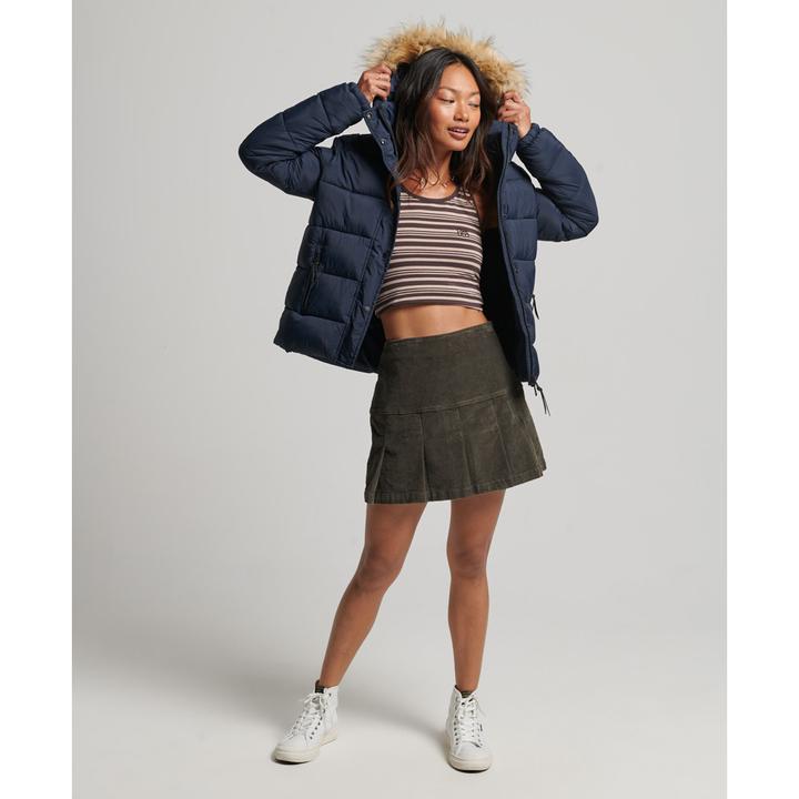 Produktbild Superdry Daunenjacke mit Kapuze, Damen (M)