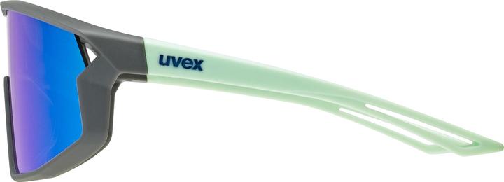 Produktbild Uvex Sports Skyryse jr. (Grau-Grün Matt, Mirror Blue)