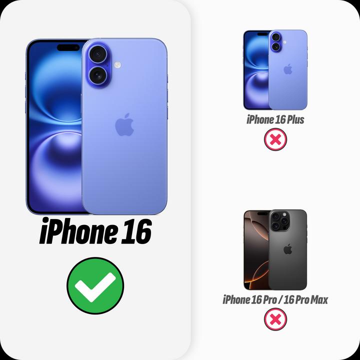 Actual product image Cazy Robust textured cover Non-slip texture (Apple iPhone 16)