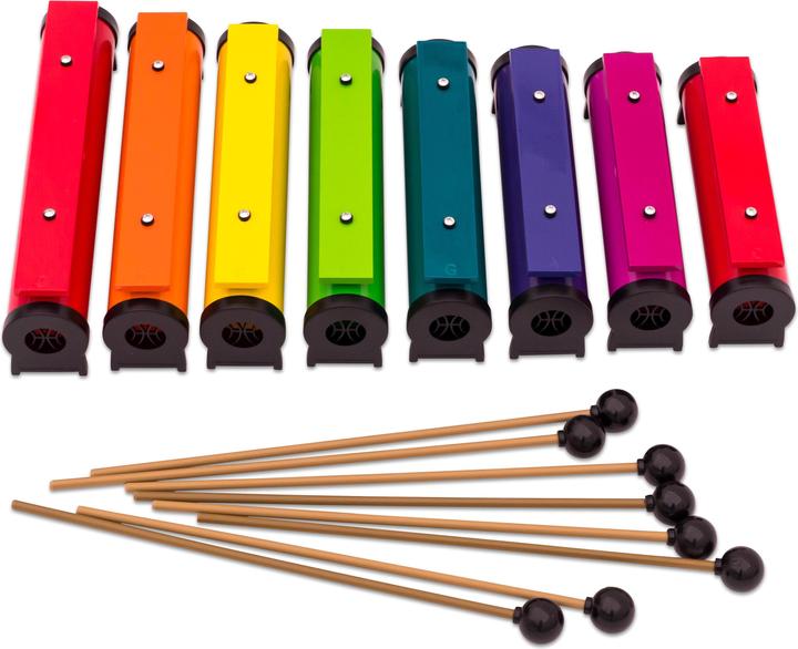 Immagine prodotto Betzold Musik 8 tubi tondi colorati (Percussioni)