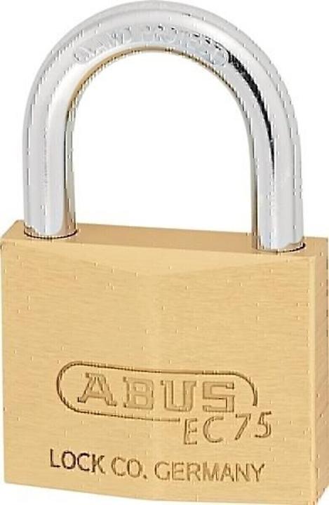 Actual product image Abus Cylinder padlock 75/50 gl.-7561 Lock body-w.50mm MS gl.