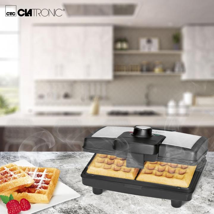 Actual product image Clatronic Waffeleisen