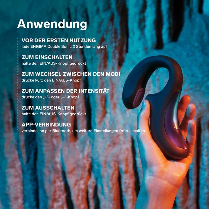 Actual product image LELO Enigma Double Sonic