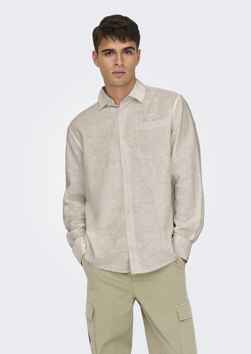 Image du produit Only & Sons Onscaiden Life Reg Ls 1 Pkt Shirt Noos (M)