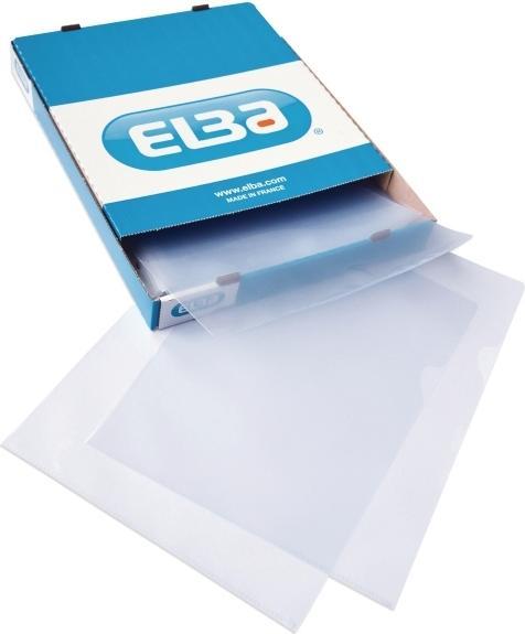 Immagine prodotto Oxford Scatola da 100 cartelline a L Slid'In A4 PVC 140µ liscio rigido Bianco (A4, 1 x)