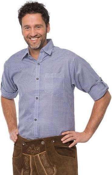 Actual product image PartyChimp Traditional shirt blue size M (M)