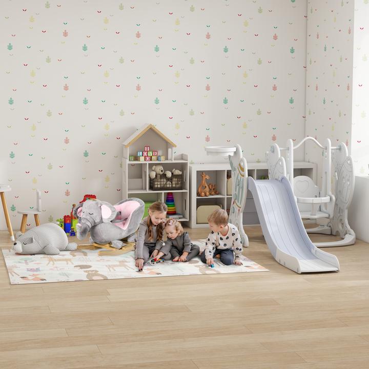 Immagine prodotto Aiyaplay Altalena per bambini con scivolo e palla