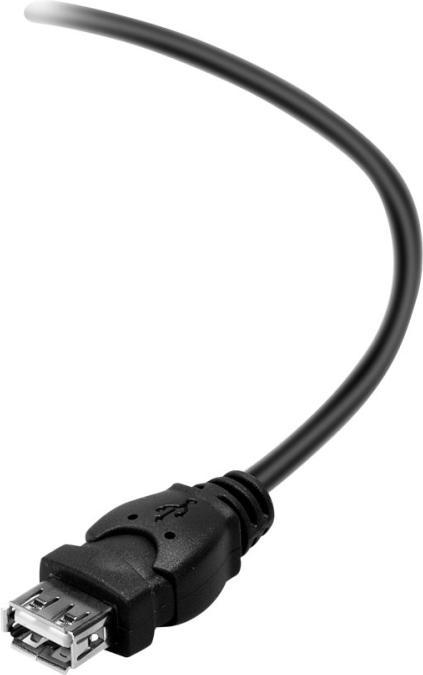 Actual product image Belkin USB extension cable (1.80 m, USB 2.0)