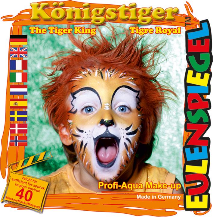Eulenspiegel Tiger makeup set