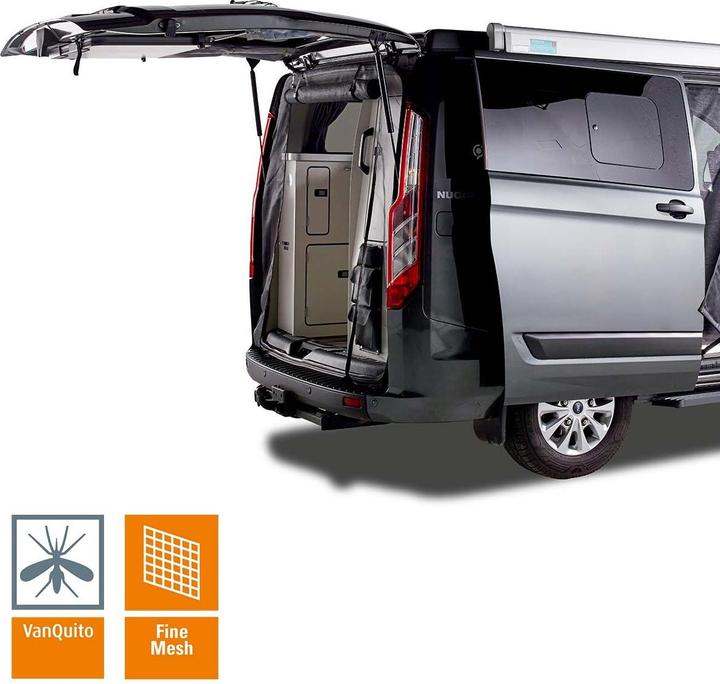 Actual product image VanQuito Moskitonetz im Heck