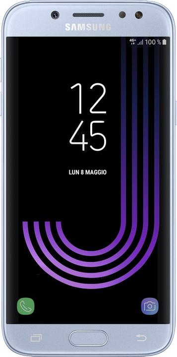 Produktbild Samsung Galaxy J5 (2017) Duos (16 GB, Blue, 5.20", Dual SIM + SD, 13 Mpx, 4G)