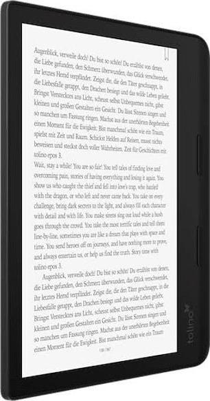 Produktbild tolino epos 3 (8", 32 GB, Schwarz)