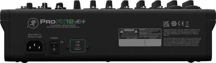 Image du produit Mackie ProFX12v3+ (Studio et mixeur live)