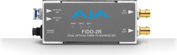 Actual product image AJA FiDO-2R Dual Channel Fiber to SDI (Extender)
