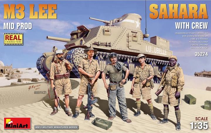 Produktbild Mini art M3 Lee Mid Prod. Sahara w/Crew