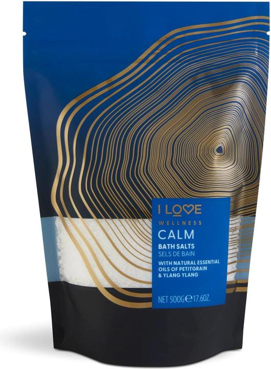 Actual product image Wellness CALM Bath Salts with Natural Essential Oils 500g (Bath salts)