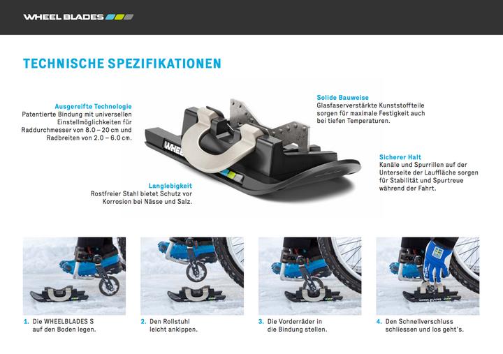 Actual product image Wheelblades S Pair