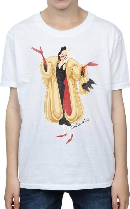 Immagine prodotto Disney 101 Dalmatians Classic Cruella De Vil Maglietta Ragazzi (152, 158)