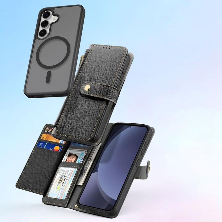 Produktbild Dux Ducis Lawa Series MagSafe Kunstleder Bookcover Hülle (Samsung Galaxy S25+)