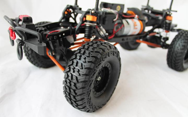Produktbild DF-Models DF-4S Crawler 313 mm 2021 JYM Edition - ORANGE (RTR Ready-to-Run)