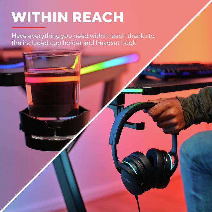 Immagine prodotto Trust GXT 709 Luminus Scrivania Gaming LED