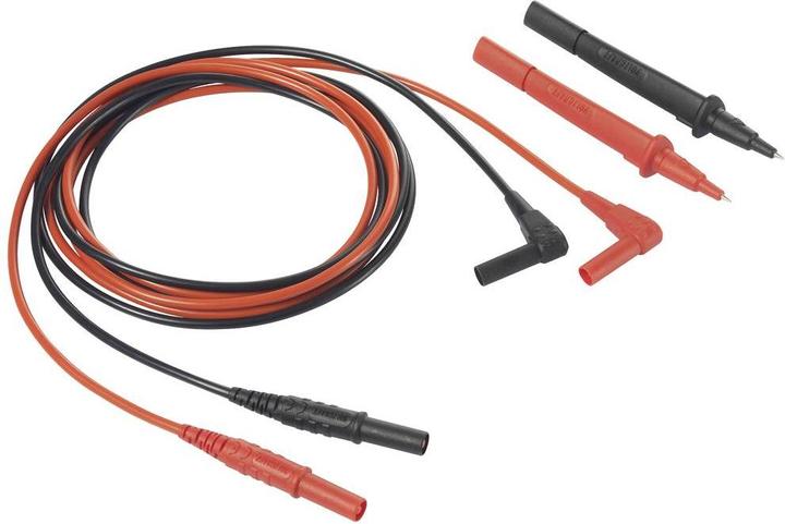 Voltcraft VC801 Messleitung (Stecker 4 mm - Prüfspitze) 1.5 m Schwarz-Rot 1 St.