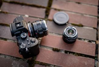 Actual product image Techartpro AF-Adapter Leica M - Sony E-Mount, V2