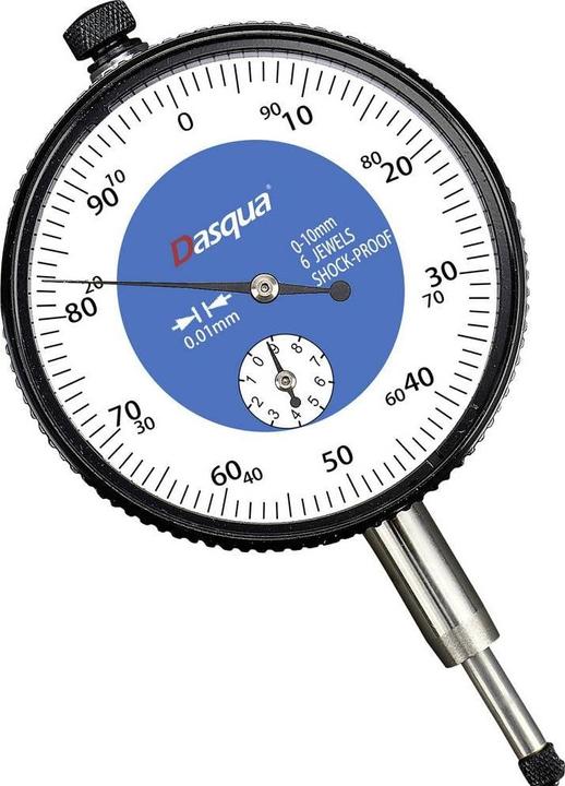 Produktbild Dasqua 5121-1105 Stossfeste Messuhr mit Kontrollmass 10 mm