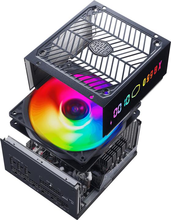 Actual product image Cooler Master Zasilacz XG650 Plus Platinum 650W (MPG-6501-AFBAP-XEU) (650 W)