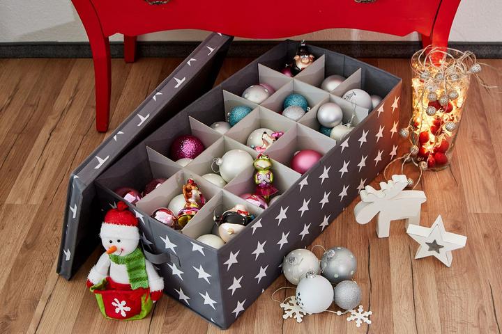Image du produit Love it Store it Boîte de boules de Noël (58 x 36 x 25 cm, 52 l)