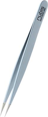 Produktbild Rubis Pinzette spitz, hellblau, Inox