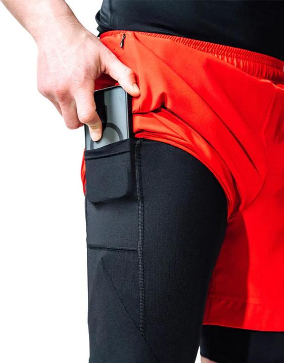Actual product image Rdx MMA Shorts T16 Red/Black-S (S)