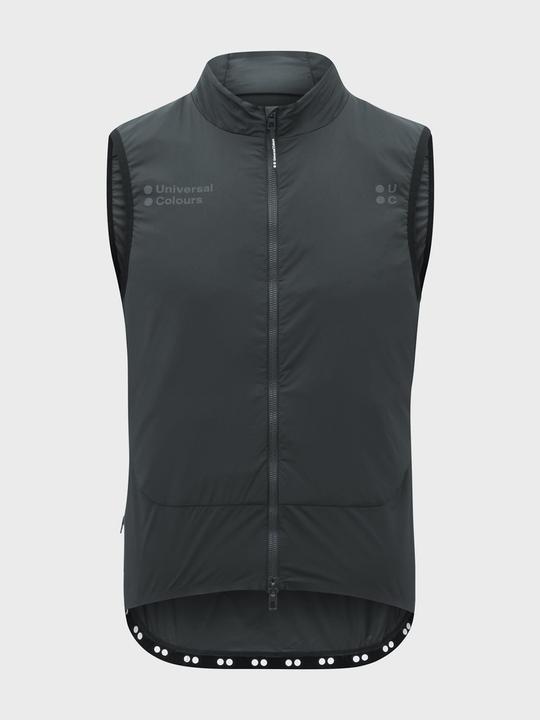 Immagine prodotto Universal Colours Gilet isolato Chroma, grigio ardesia (XS) (XS)