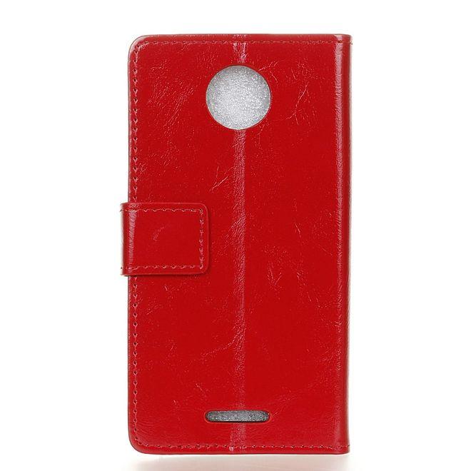 Produktbild MU Classic Crazy Horse Lederhülle (Motorola Moto Z2 Play)