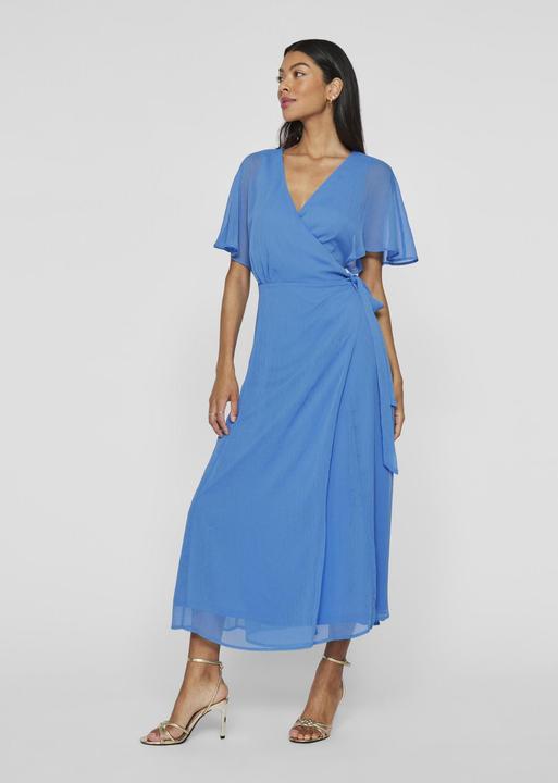 Produktbild Vila Kurzärmeliges Maxi Wickelkleid (36)