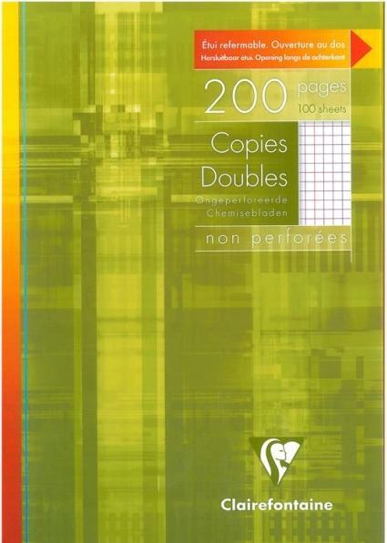 Actual product image Clairefontaine Writing paper A4 5mm (90 g/m², 1 x, A4)
