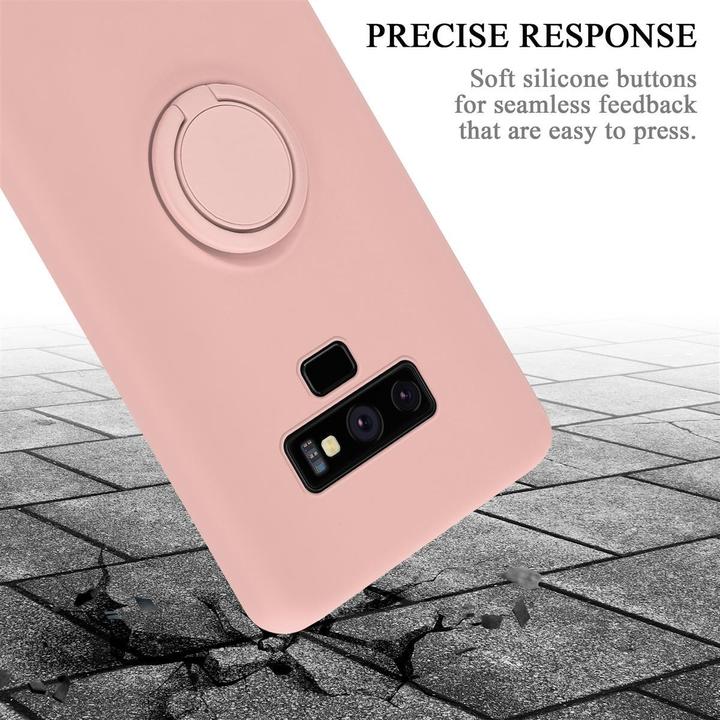 Actual product image Cadorabo TPU Liquid Ring Silicone Case Cover (Samsung Galaxy Note 9)