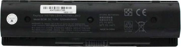 Actual product image AccuCell Battery HSTNN-LB4N, HSTNN-LB4O (6 Cells, 5200 mAh)