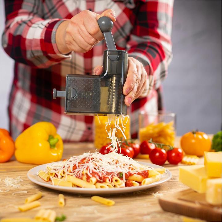 Actual product image Kuhn Rikon Ratchet cheese grater grey