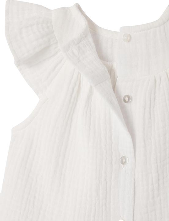 Image du produit Vertbaudet Mädchen Baby Bluse mit kurzen Volantärmeln (74)