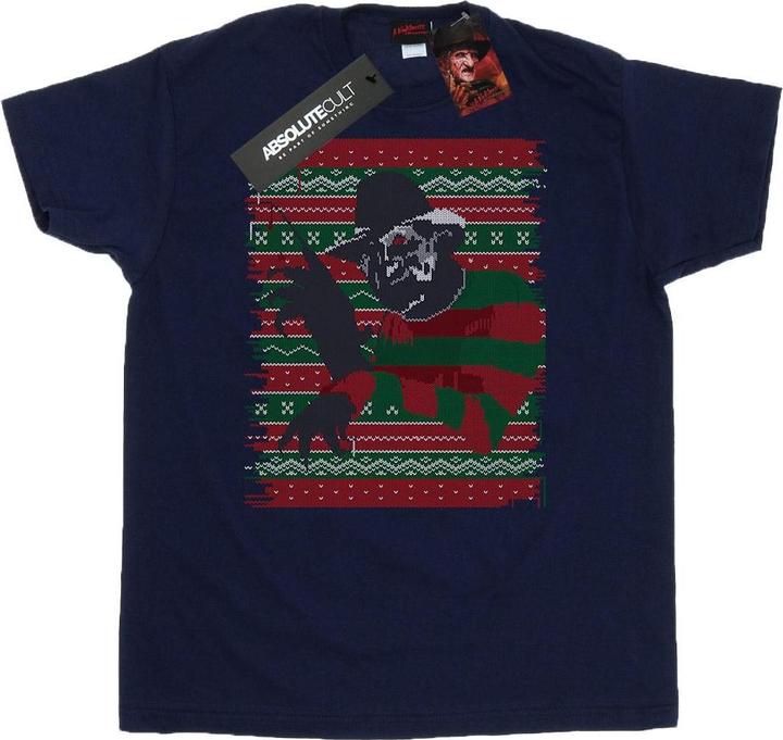Produktbild Absolute Cult Christmas Fair Isle TShirt (XL)