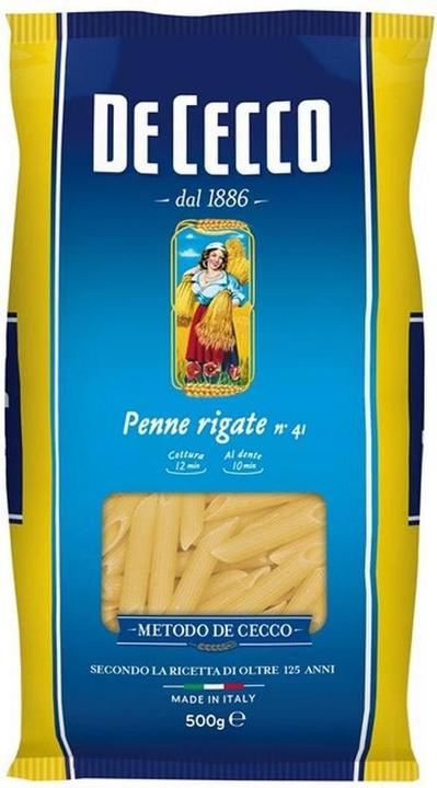 Actual product image De Cecco PENNE RIGATE NO. 41 (500 g)