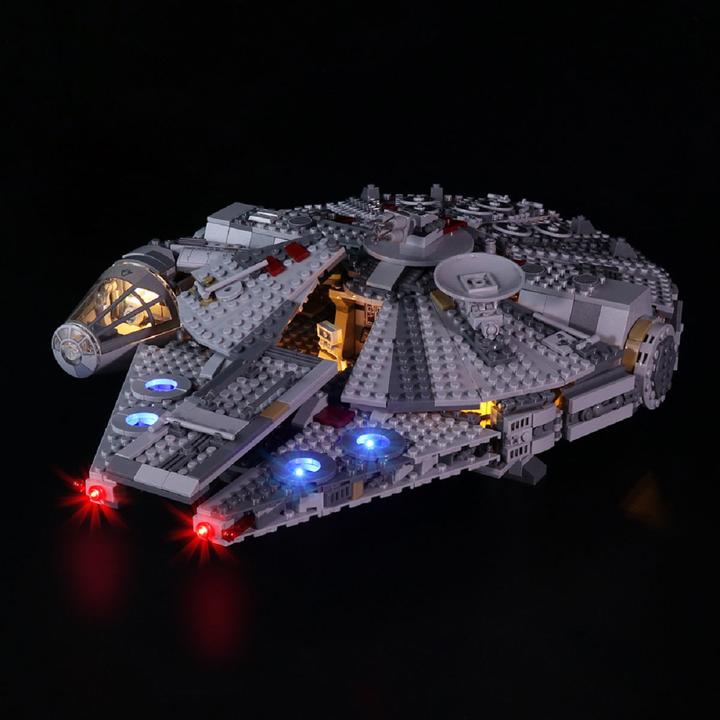 Actual product image BrickBling LED Licht Set für LEGO Millennium Falcon (75257)